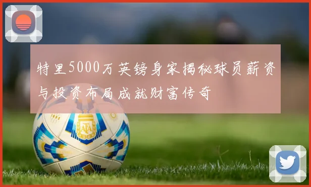 特里5000万英镑身家揭秘球员薪资与投资布局成就财富传奇
